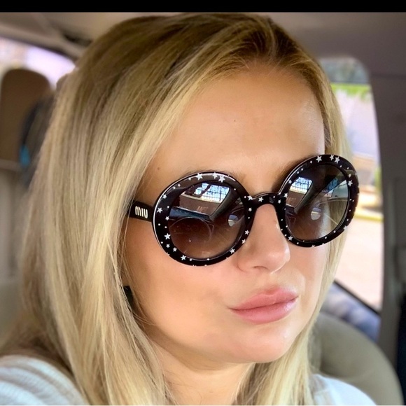 Miu Miu stars round sunglasses - Picture 2 of 12